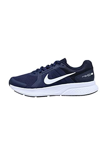 Image of NIKE Men's Run Swift 2 Running Shoe, Midnight Navy White Obsidian, 6 UK