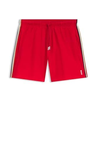Image of BOSS Men's Iconic 10239741 01 Swim_Short, 610Medium Red,
