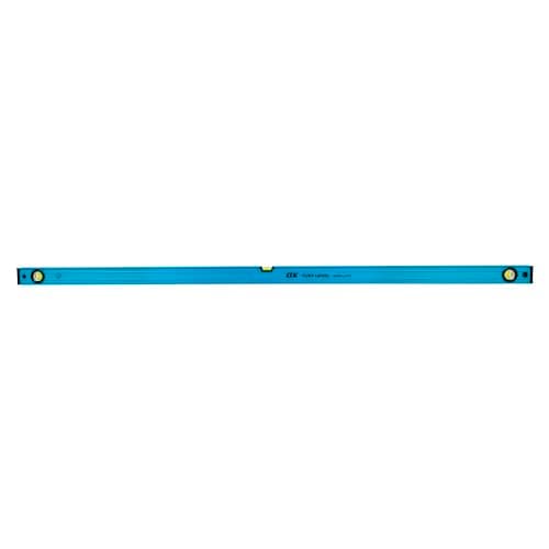 Image of OX Pro Tuff Spirit Level 2000mm, Heavy Duty Aluminium with Milled Surfaces & Shock-Resistant Rubber End Caps, 3 Ultra Precision Vials, Easy-Clean, Clog-Free Design, OX-P503420