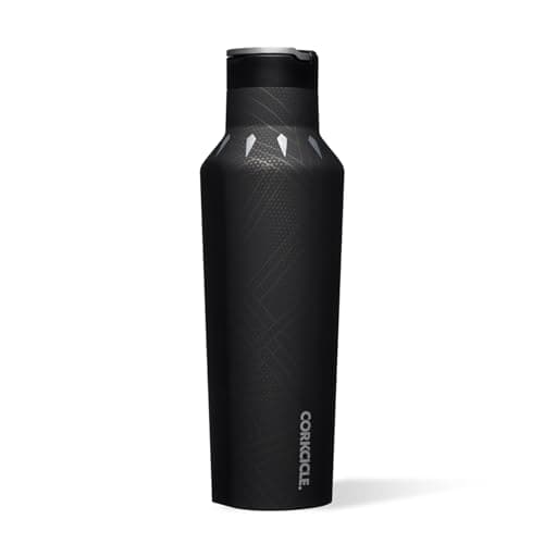 Image of Corkcicle Sport Canteen - Triple Insulated Stainless Steel Unbreakable 20oz Marvel - Black Panther