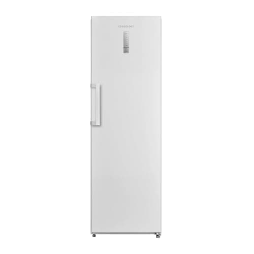 Image of Cookology 362L Tall Larder Fridge, Freestanding Frost Free Refrigerator with Temperature Touch Control, Large Storage, Reversible Door, Adjustable Shelves and Levelling Feet - White
