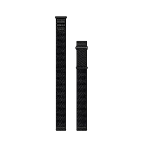 Image of Garmin 20 mm Quick Release ComfortFit fabric bands, Original accessory, Compatible with a range of smartwatches, Black