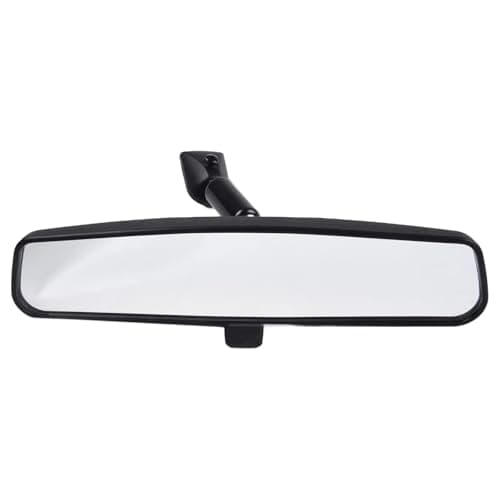 Image of Panoramic Rearview Mirror Compatible With Mazda For 3 2014-2018 For CX-3 2018 For CX-5 2013-2016 OEM KD53-69-220B ABS Glass Black Car Interior Rear View Mirror