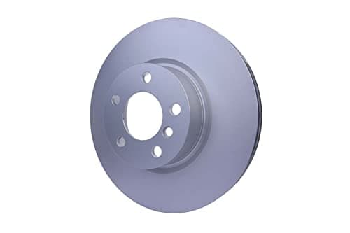 Image of HELLA 8DD 355 119-531 Brake Disc - 55571PRO - Coated - 328mm - 28mm - Internally Vented - for e.g. BMW