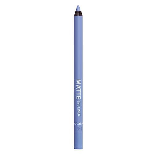 Image of GOSH Light Blue Eyeliner Matte I Waterproof Eyeliner Pencil I Soft & Creamy for Easy Application I Highly Pigmented Eye Pencil I Longlasting & Transferproof I Vegan & Perfume-free I 006 Ocean Mist