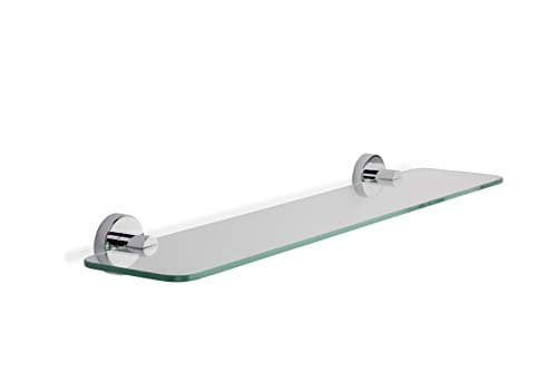 Image of Croydex Flexi-Fix Metra Easy to Fit Glass Shelf
