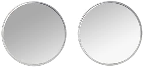 Image of Summit RV-16P Circular Blind Spot Mirror (pack of two mirrors) Convex Mirror, Stick On Blindspot Mirror, Weiß