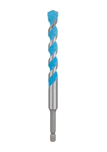 Image of Bosch 1x Expert HEX-9 Multi Construction Drill Bit (for Concrete, Soft Ceramic Tiles, Ø 12,00 mm, Professional Accessory Impact Drill/Driver, Drill Drivers)