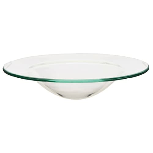Image of Puckator Glass Oil Burner Dish -Glass -Living Room Accessories - Wax Liquidizer - Oil Burners For Essential Oils - Wax Burners - Scents Melter - Wax Melt Holder - Room Fragrance - 1 Piece