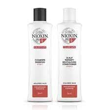 Image of Nioxin Cleanser Shampoo & Scalp Therapy System For Colored Hair Progressed Thinning - Twin Pack 300ml/ 10.1 Oz
