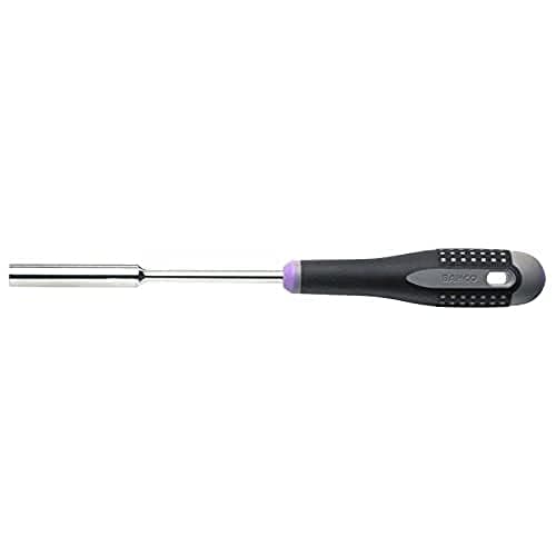 Image of Bahco BE-7812 Nut Driver with "Ergo" Handle/Long Bore, Multi-Colour, 12 mm