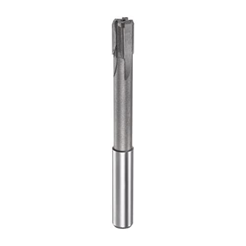 Image of sourcing map Chucking Reamer 11.3mm H7 C1/K30 Carbide Tip Precision Straight Flutes Round Shank Lathe Machine Milling Cutter