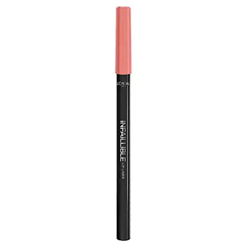 Image of L'Oreal Paris Color Riche Lip Liner with Couture Precision to Define Lip Curves and Prevent Feathering, Creamy Formula for a Seamless Blend with Matching Satin Lipsticks, 201 Hollywood Beige