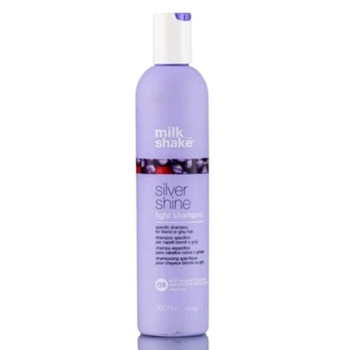 Image of milk_shake | Silver Shine Shampoo 300 ml, Specific Anti-Yellow Delicate Shampoo for Blonde or Grey Hair, with Purple Pigment, Made in Italy