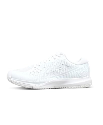 Image of Wilson Rush Pro Ace Tennis Shoe, Men's, Size 9 1/2, White/White/Black