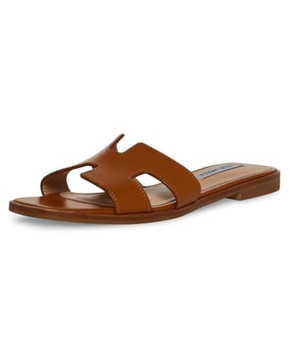 Image of Steve Madden Women's Hadyn, Cognac Leather, 5.5 UK