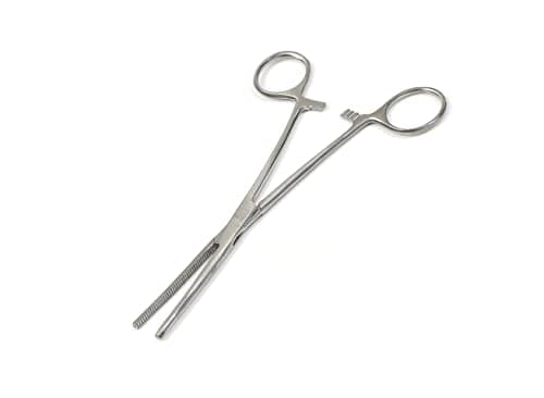 Image of Stainless Steel Carp Hemostat 10'' Straight Piercing Fishing Forceps Unhooking Hooks Remover Pliers for Carp Sea Fishing Fly Forceps