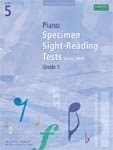 Image of ABRSM Piano Specimen Sight Reading tests (from 2009) Grade 5
