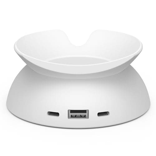 Image of Made for Amazon Stand with USB-C and USB-A Charging Ports for Echo Spot (2024 Release)