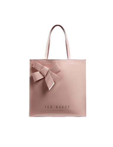 Image of Ted Baker shoulder bag Niconna Bow Detail Large Icon Bag Pl - Pink old pink