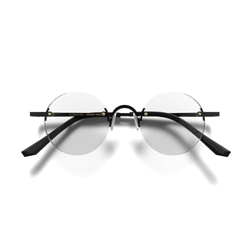 Image of LONDON MOLE® Scientist blue light blocking glasses | Cool blue blockers | Anti eyestrain for screens | Men’s Women’s Unisex | Spring hinges