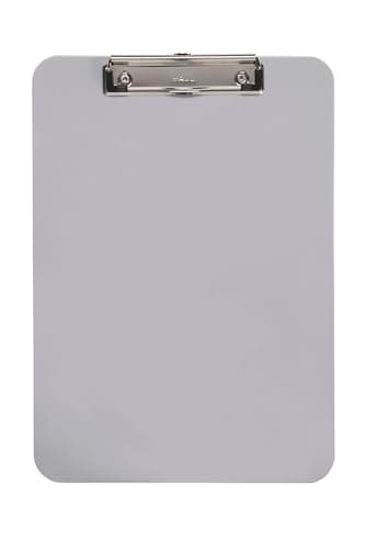 Image of Maul Clipboard, Din A4 Portrait, Plastic, 8 mm Clamping Width, 3 mm Board Thickness, Grey, 2340582