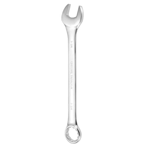 Image of sourcing map Combination Wrench 1-1/4" Open End 10-Degree Offset 12-Point Box End Double Ended Wrenches Spanners Tools for Household Automotive Machinery DIY Repair