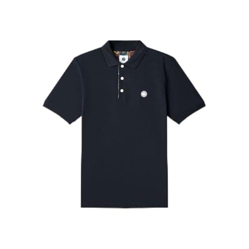 Image of Pretty Green Mens House PaisPlkt Polo Black L