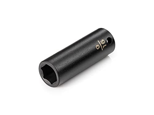 Image of TEKTON 3/8 Inch Drive x 9/16 Inch Deep 6-Point Impact Socket | SID13014