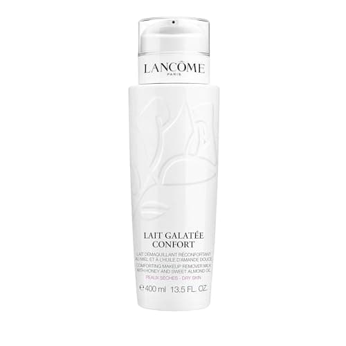 Image of Lancôme Galatée Confort Cleansing Milk, Instantly Comforting and Hydrating Facial Cleanser and Makeup Remover for Dry Skin with Nourishing Honey, Sweet Almond Extract and Milk Proteins, Large 400ml