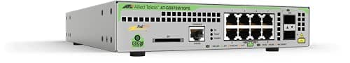 Image of Allied Telesis AT-GS970M/10PS-50 Managed L3 Gigabit Ethernet (10/100/1000) 1U Ethernet Connection, Supports power via this port (PoE+) - Network Switches, mounting grid
