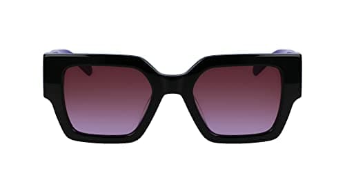 Image of Calvin Klein Jeans CKJ22638S 001 Black Sunglasses Woman Acetato, Square, 51