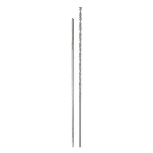 Image of sourcing map Tap & Bit Sets, M3 x 0.5 H2 Straight Flute Machine Thread Milling Tap 150mm Extra Long, 2.5mm High Speed Steel (HSS) Twist Drill Bit