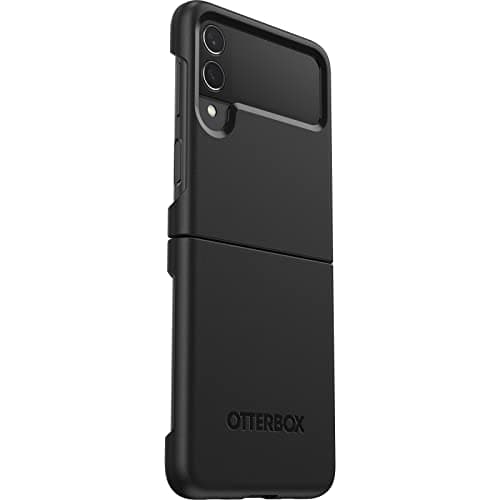 Image of OtterBox Thin Flex Case for Samsung Galaxy Z Flip3 5G, Shockproof, Drop proof, Sleek Two Piece Protective Case, Tested to Military Standard, for foldable phones, Black