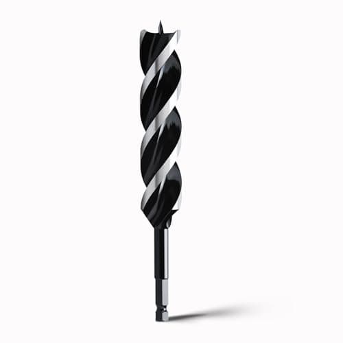 Image of hsawbit Wood Drill Bits, 30mm x 230mm Auger Drill Bit Extra Long Drill Bits Wood Plastic, Drywall Woodworking Hole Drill Bit