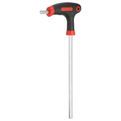 Image of sourcing map T-Handle Hex Key Wrench 8mm Metric 282mm Length Extra Long Arm Cr-V T-Key Inner Hexagon Wrenches Spanner Repair Tools for Automotive Household Maintenance, Red Black