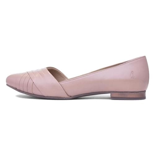 Image of Hush Puppies Women's Marley Ballerina Ballet Flat, Blush, 6 UK
