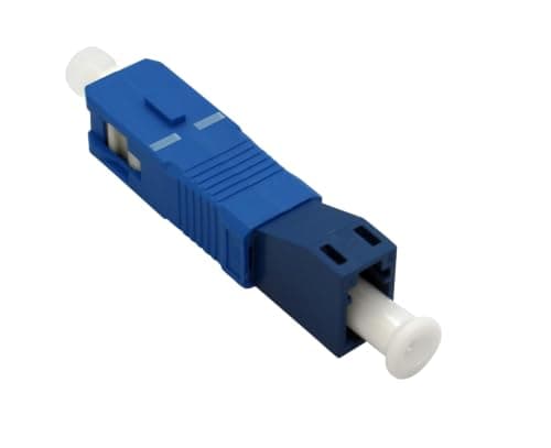 Image of Conectra - Fibre Optic Adapter for FTTH FTTx | LC/UPC Female to SC/UPC Male | OS2 | Simplex | Single Mode (Pack of 1)