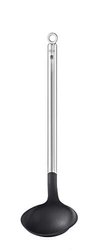 Image of Rösle Basics Line Sauce Ladle with Stainless Steel Handle, 28 cm
