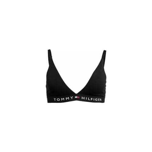 Image of Tommy Hilfiger Women’s Stretch Triangle Bra, Black (Black), XL
