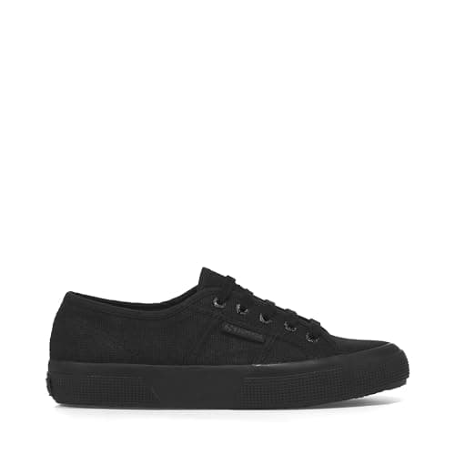 Image of Superga Unisex Cotu Classic Trainers Trainers, Total Black, 6.5 UK