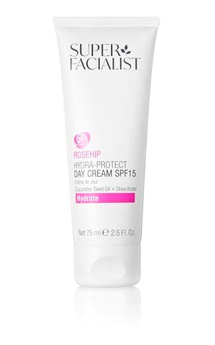Image of Super Facialist Rosehip Hydrate Radiance Day Cream SPF15, Formulated with UV filters to Protect and Hydrate, 75 ml