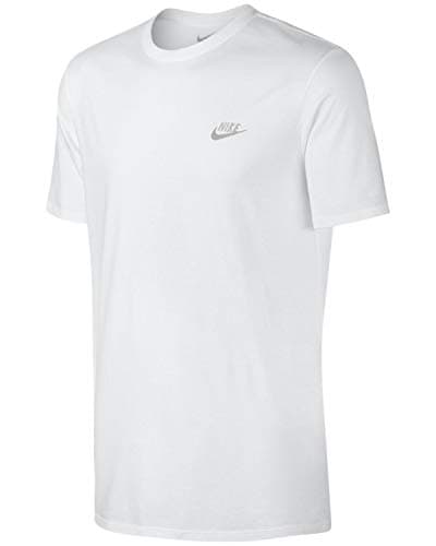 Image of Nike M NSW TEE CLUB EMBRD FTRA - T-shirt for Men, Size XL, Colour White