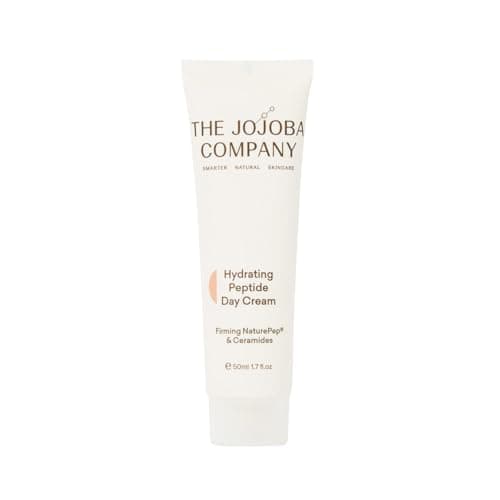 Image of The Jojoba Company Hydrating Day Cream, Moisturising Face Cream with Australian Jojoba, Targets Wrinkles and Fine Lines, Enriched with Natural Peptide, Hyaluronic Acid and Ceramides 50ml