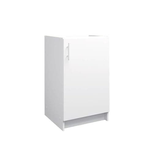 Image of JD Greta Fixed Height 500mm Kitchen Base Cabinet Floor Unit (Without Worktop) – White Matt