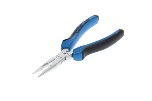 Image of GEDORE Combination pliers for cutting/stripping/crimping, Toothed, Straight, dual-material grips, Length 200 mm, 8133-200 JC