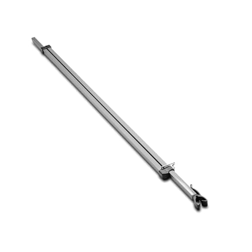 Image of Addis Washing Line Prop 2.2m – Heavy Duty Clothes Line Support Pole with 5 Height Positions, Strong Steel Box Section Design, Outdoor Laundry Prop, Grey