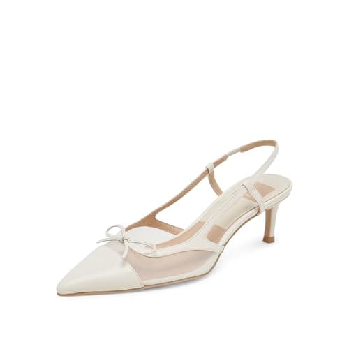 Image of Dolce Vita Women's Kandi Pump, White, 8 UK