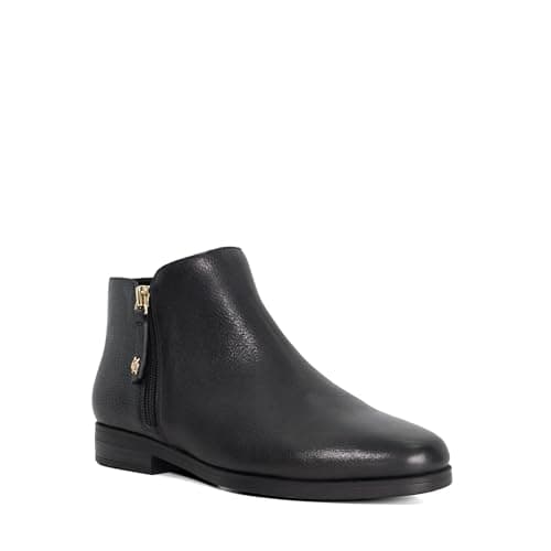 Image of Dune London Ladies POLEYN Low Cut Side Zip Ankle Boots Size UK 4