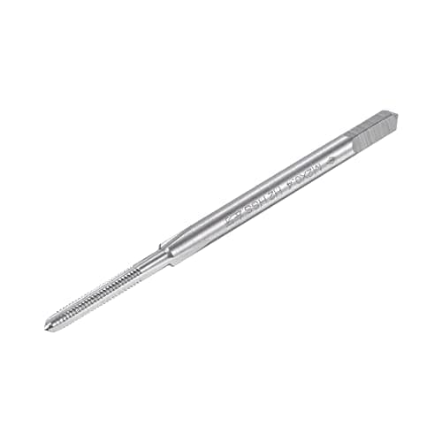Image of sourcing map Thread Milling Threading Tap M2 x 0.4, Metric Left Hand Machine HSS (High Speed Steel) Uncoated 3 Straight Flutes Screw Tap H2 Tapping Machinist Thread Repair Tool